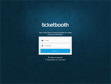 Tablet Screenshot of events.ticketbooth.com.au